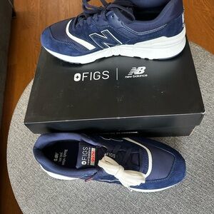 New Balance x FIGS Navy Sneakers